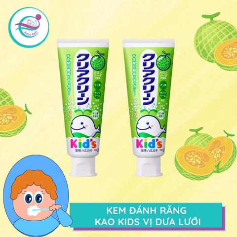 Kem đánh răng Kao Kids vị dưa gang 70g