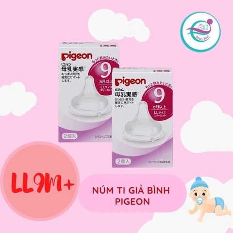 Núm ti giả Pigeon size LL 9m+ (set 2)