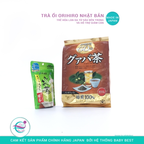 Trà ổi giảm cân Orihiro 60 gói