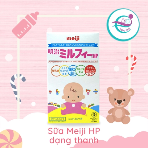 Sữa Meiji Mirufi HP dạng thanh hộp 14.5gx6
