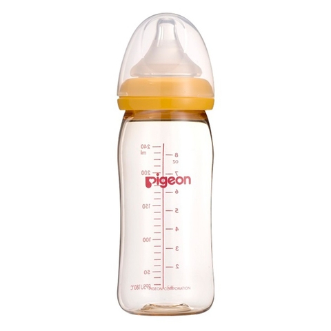 Bình Sữa Nhựa PPSU PLUS Pigeon (240ml)