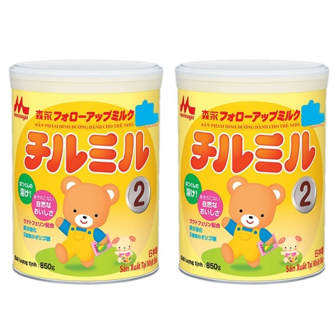 Combo 2 Hộp Sữa Morinaga Chilmil (850g)
