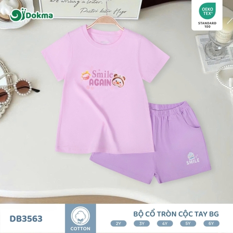 Bộ cổ tròn cộc tay BG (2-6Y)
