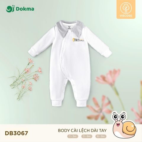 Body Cài Lệch Dài Tay