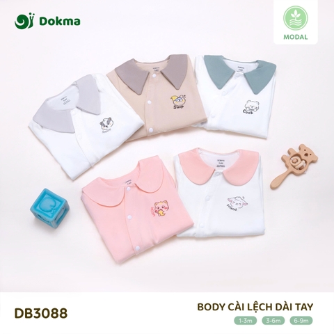 Body Cài Lệch Dài Tay