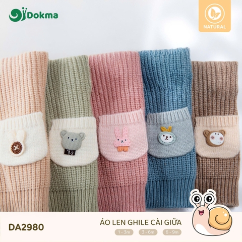 Áo Len Ghile Cài Giữa