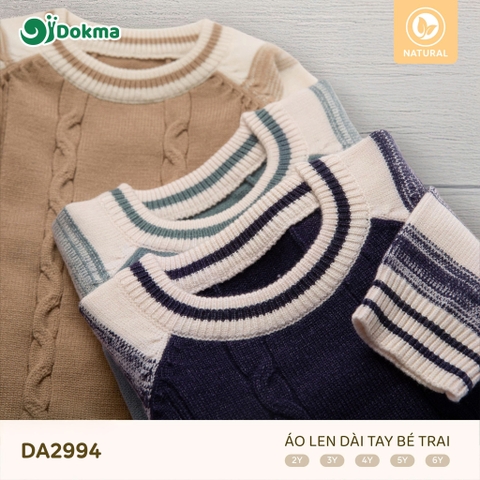 Áo len dài tay bé trai