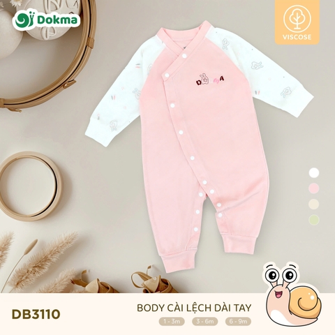 Body Cài Lệch Dài Tay