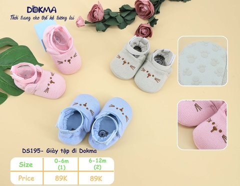 DS195 Giày tập đi Dokma ( 6-12M)