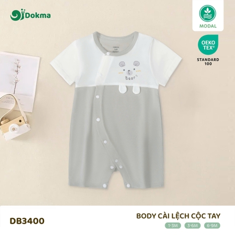 Body cài lệch cộc tay (1-9M)