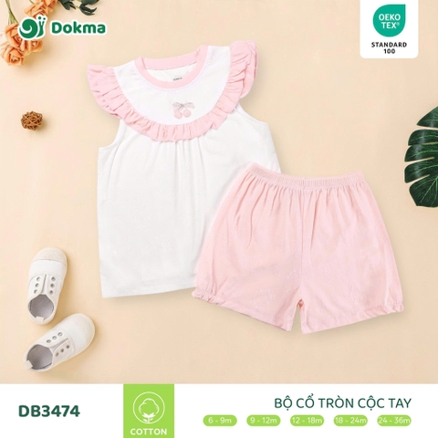 Bộ cổ tròn cộc tay (6-36M)