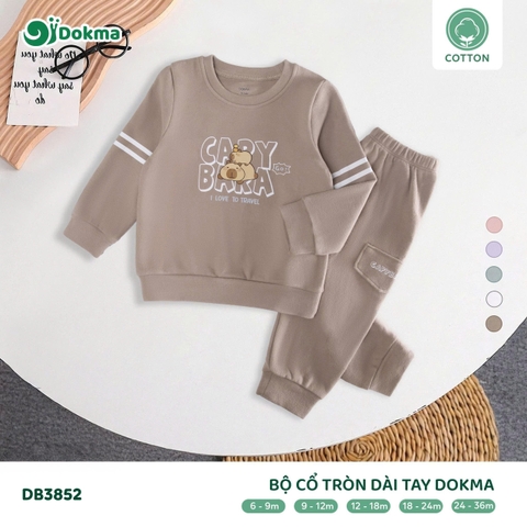 Bộ cổ tròn dài tay Dokma