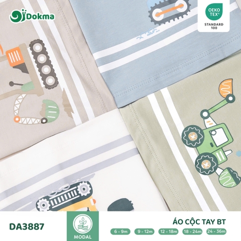 Áo cộc tay bé trai Dokma