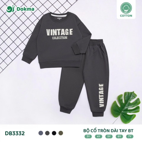 Bộ Cổ Tròn Dài Tay BT