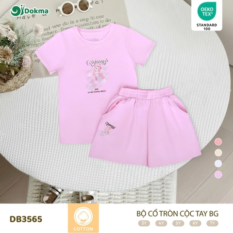 Bộ cổ tròn cộc tay BG (3-7Y)