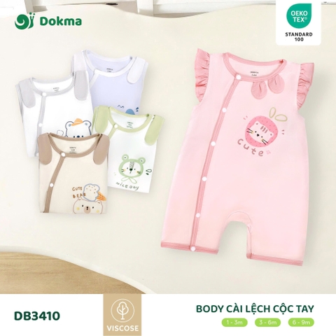 Body cài lệch cộc tay (1-9M)