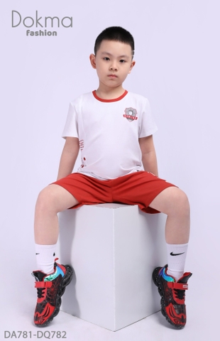 DA781 Áo cổ tròn cộc tay BT KID (6-10Y)