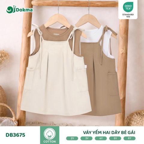 Váy yếm hai dây bé gái