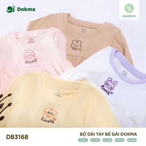 Bộ Dài Tay Bé Gái Dokma