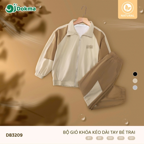 Bộ gió khoá kéo dài tay bé trai