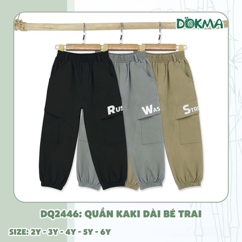 DQ2446 Quần Kaki dài bé trai