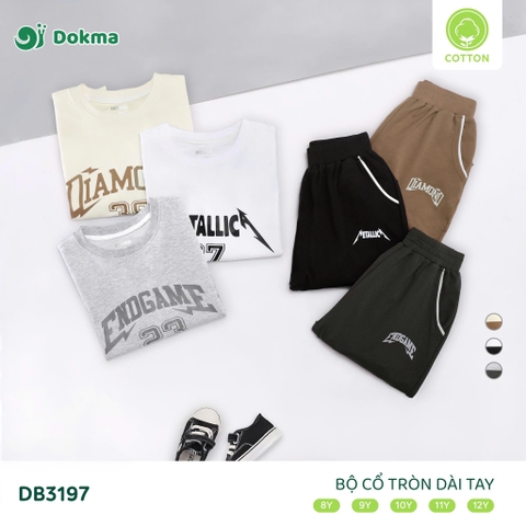 Bộ Cổ Tròn Dài Tay