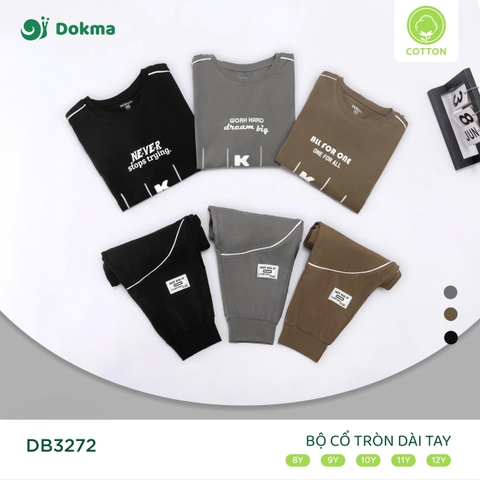 Bộ Cổ Tròn Dài Tay