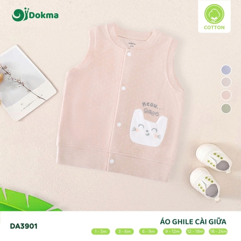 Áo Ghile cài giữa