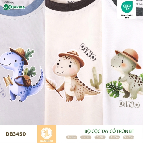 Bộ cộc tay cổ tròn BT Dokma