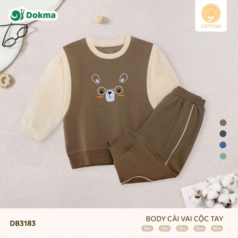 Body cài vai cộc tay
