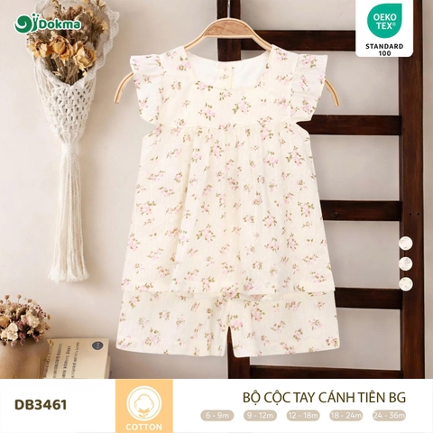 Bộ cộc tay cánh tiên bé gái