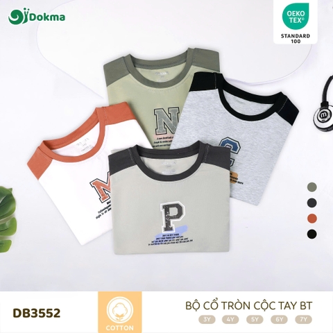 Bộ cộc tay bé trai Dokma