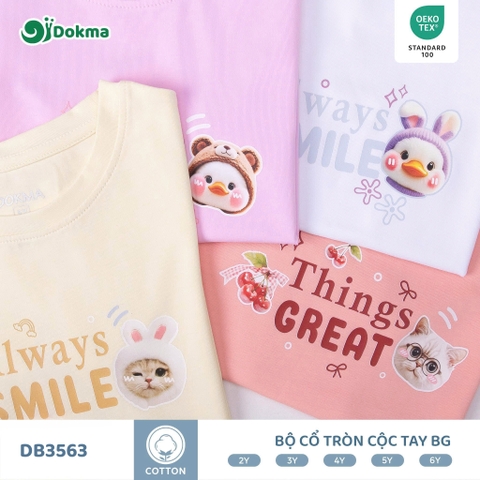 Bộ cổ tròn cộc tay Dokma