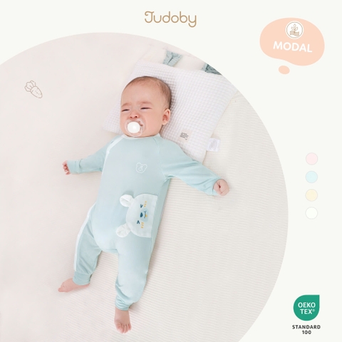 Bộ body cài lệch dài tay