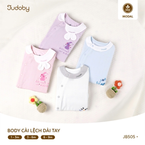 Body cài lệch dài tay