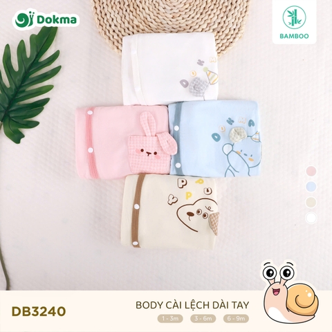 Body Cài Lệch Dài Tay