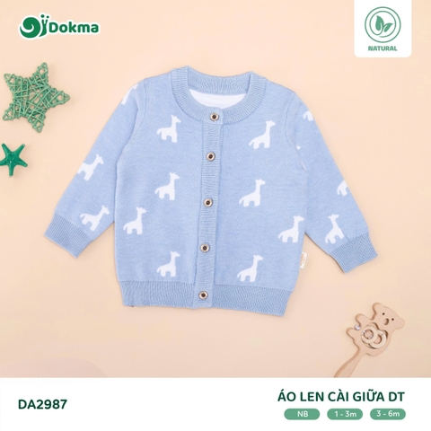 Áo len cài giữa DT