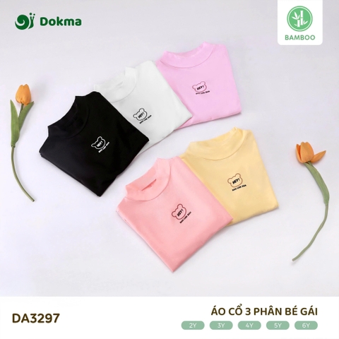 Áo Cổ 3 Phân Bé Gái