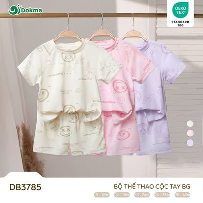 Bộ thể thao cộc tay BG