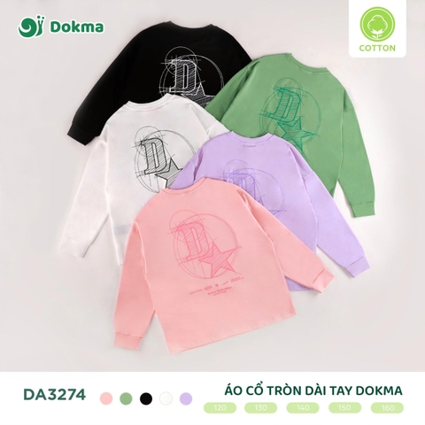 Áo Cổ Tròn Dài Tay Dokma