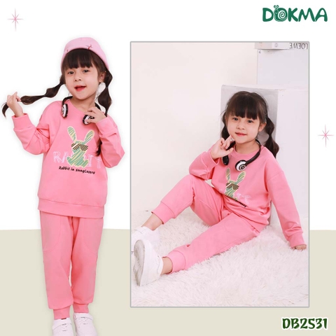 DB2531 Bộ cổ tròn dài tay BG