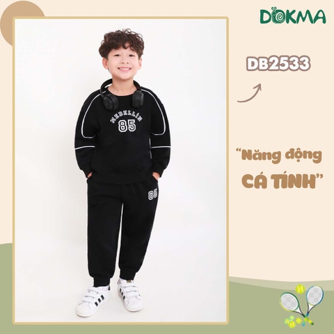 DB2533 Bộ cổ tròn dài tay bé trai