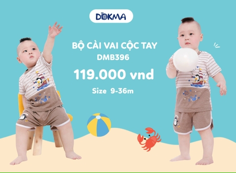 DMB396 Bộ cài vai cộc tay ( 9-36M)
