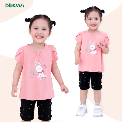 DA1379 Áo cộc tay cài vai BG DOKMA (12-36M)