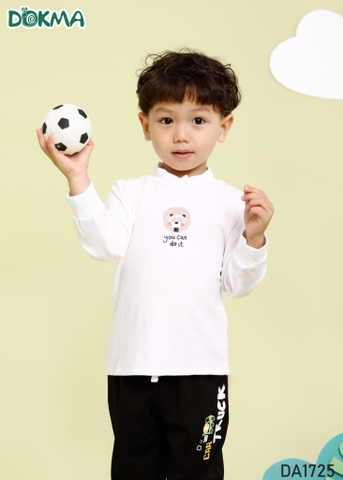 DA1725 Áo cổ 3p dày DOKMA (12-36M)