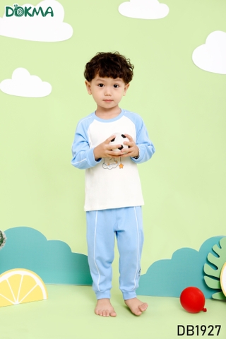 DB1927 Bộ cổ tròn dài tay Dokma ( 18-36M)