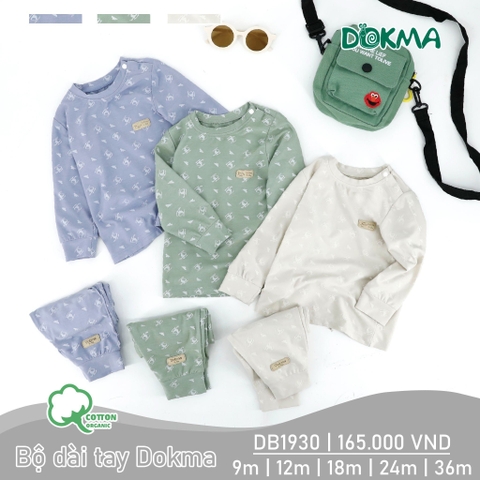 DB1930 Bộ dài tay Dokma ( 9-36M)