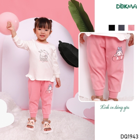 DQ1943 Quần dài bo ống DOKMA (18-36M)