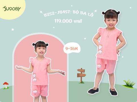 JB457 Bộ ba lỗ Judoby ( 9-36M)