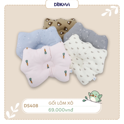 DS408 Gối bông lõm nhồi bông DOKMA